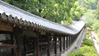 4 Japanese Secrets to Break the Business Life Cycle Long corridor of a Japanese temple