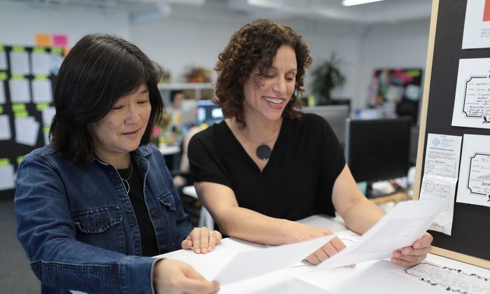 Suzanne Gibbs Howard and Dawn Taketa Riordan launched IDEO U as an intrapreneurial venture to bring design thinking to online learners