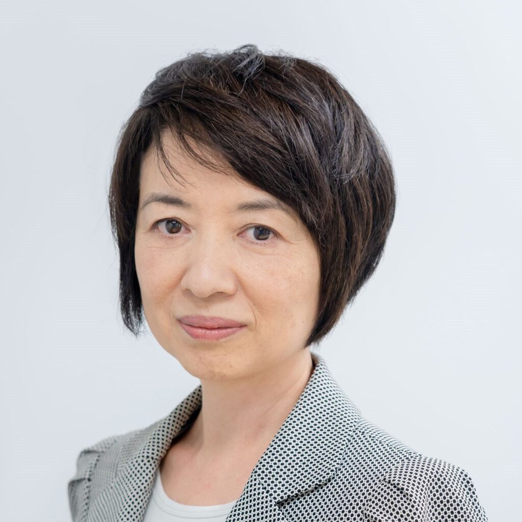 Profile image of Ms. Yukiko Ono, who oversees DX and JR East diversity initiatives