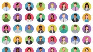 A Guide to DEI and How Your Company Can Avoid Common Pitfalls Illustration of diverse employees on circles