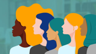 Success Habits and Career Advice for Women in Business Diversity illustration of career advice for women in business